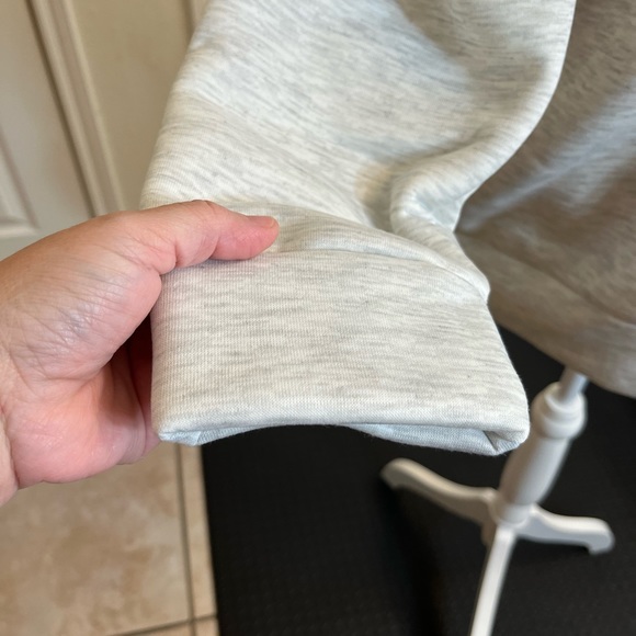 Women's Sweatshirt Letter Print Drop Shoulder Long Sleeve Casual Sweatshirt - Picture 5 of 8